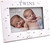 Bambino Resin Twins Photoframe 4x6in