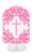 Pink Cross Honeycomb Decoration Communion or Christening Pk3