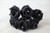 Foam Roses with Diamante Centre S 5cm Pk6 Black