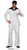 1970s Disco Dancer White Suit Adult Size Large