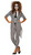 Ladies Black and White Ghost Suit Large Size 42 to 44