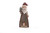 Santa with LED Flashing Light 46.5x19x12cm