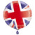 H100 18in Foil Balloon Union Jack 