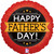 H100 18in Foil Balloon Happy Fathers Day Banner