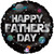 H100 18in Foil Balloon Galactic Happy Fathers Day