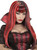 VAMPIRE WIG RED and BLACK