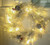 Cypress Snow Covered Fibre optic wreath 50cm