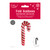 H200 29in Foil Balloon Candy Cane