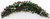 Green Swag 150cm Decorated with berries and flowers