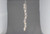49cm prelit clear frosted acrylic 5cm bead garland