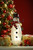 42cm bo lit glass snowman