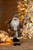 63cm LED lit woodland standing santa Battery Operated