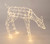 60cm dewdrop grazing reindeer with warm white lights