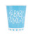 Baby Shower Blue Hearts Cups Pk8 270ml