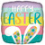 H100 18in Foil Balloon Happy Easter Bunny Ears