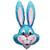 H300 Supershape Rabbit Head Blue