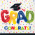 Lunch Napkins Graduation Balloon Pk16 2Ply