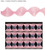 Ruffle Ribbon Pink 10cmx2.7m
