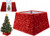 Red Sequin Folding Tree Skirt