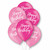 11in Latex Balloons Happy Birthday Pink Mix Pk6