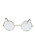 Gold Round Frame Glasses with Clear Lens