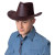 Western Cowboy Hat Brown