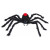 Black Furry Spider 60cm