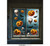 Halloween Skulls and Pumpkins Window Window Stickers 3 Sheets 30x40cm