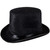 Velour Top Hat Black