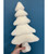 White Furry Christmas Tree 40cm