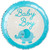 H100 18in Foil Balloon Baby Boy Elephant