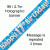 Blue Holographic Banner Age 17 9ft