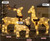 60cm Snow Effect Baby Reindeer with 30LED Battery Operated