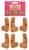 Hen Party Whistle Willy Penis 5.8cm Pk 6