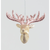 12cm Glitter Reindeer Head