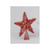 31cm Wire Star Tree Topper Red