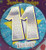 Jumbo Birthday Badge Age 11 Blue