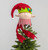 Fabric Elf Tree Topper 30cm
