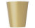 Paper Cups Pk8 270ml Gold 