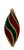 16cm Hanging Drop Decoration Red and Green