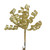 Curly Wire Clip Pick Gold 10cm
