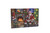 60cm x 40cm bo lit santa and fire canvas picture
