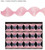 Ruffle Ribbon Pink 10cmx2.7m