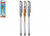 Gel Pens Pk3 Silver x 2 and Gold x 1