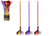 Organza Stripy Witches Broomstick 90cm Purple