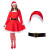 Mrs Santa Deluxe Velour Costume One Size 10 to 14