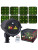 Deluxe Outdoor Christmas Laser Light with Timer and Remote Control 8 Patterns