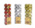 Baubles 12pk 30mm in Red Gold or Silver