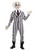 Crazy Ghost Black and White Striped Suit