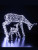 70cm Woburn Deer Fawn 460 Flexi Wire LEDS